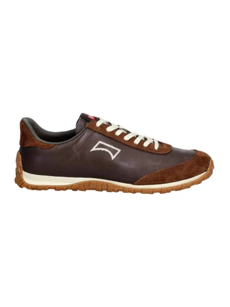 Sneakersy Camper skórzane brązowe