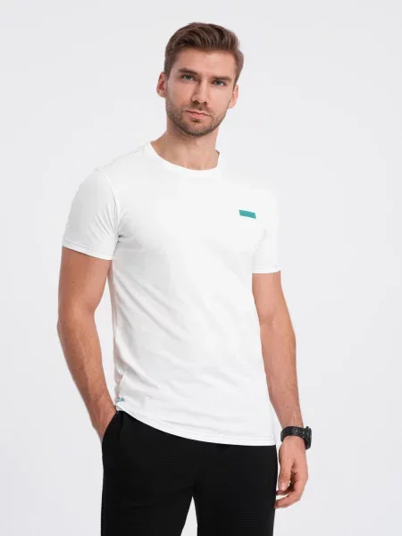 Tricou Ombre alb