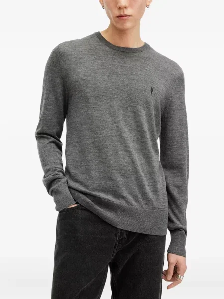 Pulover Allsaints de lână gri