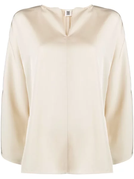 Bluză By Malene Birger cu decolteu în V
