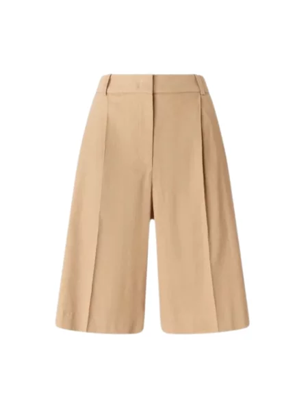 Szorty Pinko plisowane beżowe