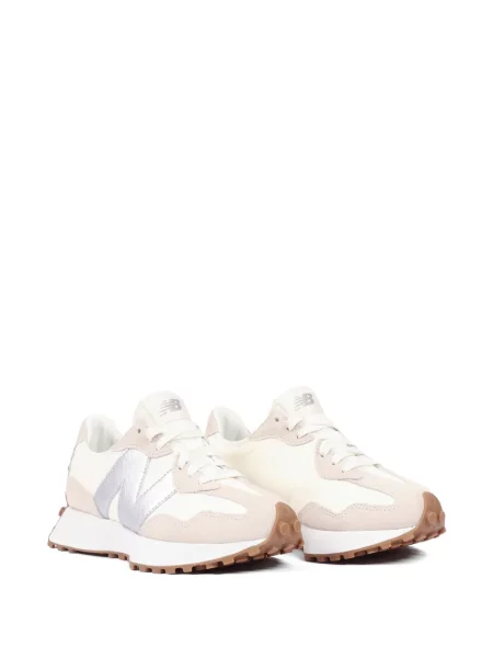 Pantaloni scurți New Balance 327 din piele de căprioară cu cordon albastru