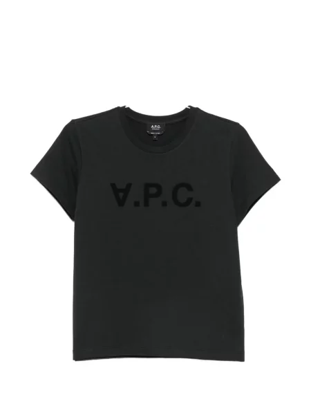 Tricou A.p.c. cu imagine negru