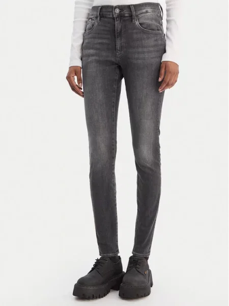 G-Star Raw Jeans hlače Skinny Fit siva