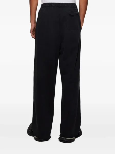 Pantaloni de trening Vetements cu imagine negru