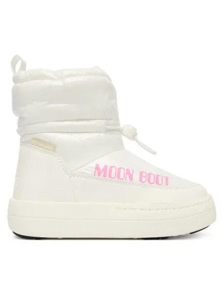 Moon Boot gyerek téli csizma MB JR PARK TUBE MID GLITTER WP fehér