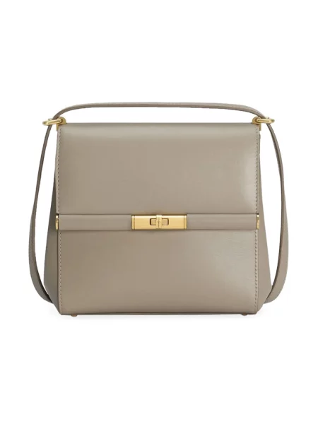 Lniana torebka Dolce And Gabbana szara