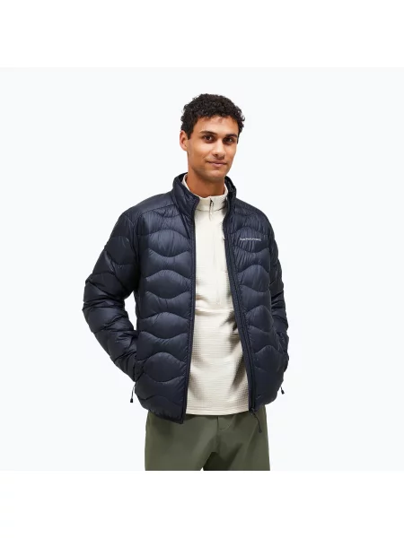 Geacă de puf pentru bărbați Peak Performance Helium Down black negru