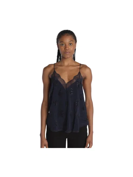 Top Zadig & Voltaire niebieski