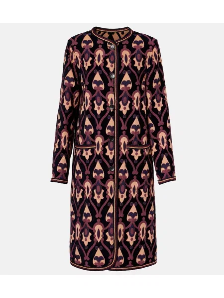 Płaszcz Etro z nadrukiem