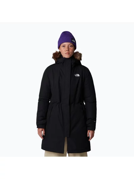 Dámský oteplený kabát The North Face Zaneck Parka black/black černá