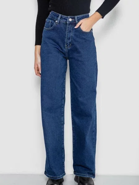 Прямі джинси Ager синій