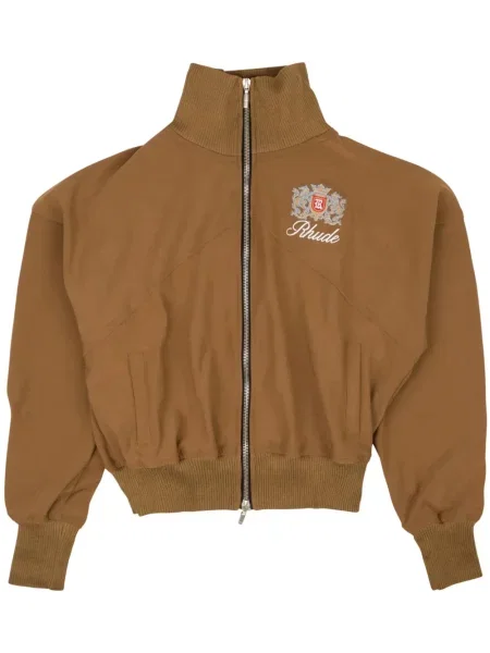 Geacă bomber Rhude cu broderie maro