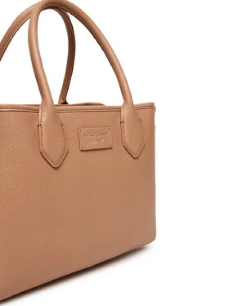 Kabelka Emporio Armani hnedá