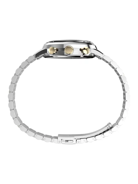 Lniany zegarek Timex niebieski