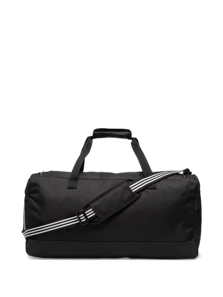 Футбол тениска с дълъг ръкав Adidas на райета мъниста бяло