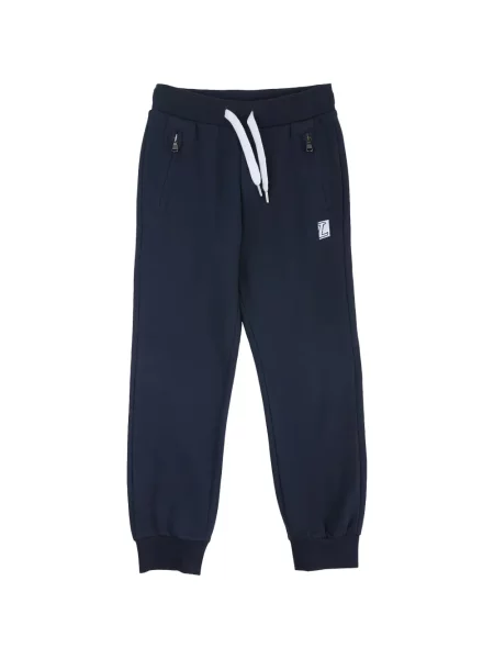 Spodnie dziecięce Lanvin Enfant niebieskie