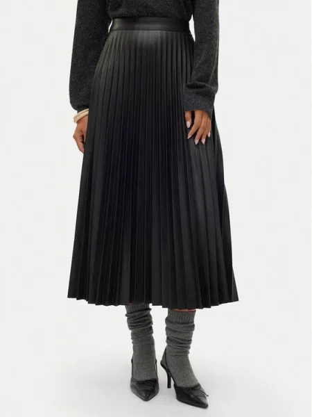 Vero Moda Krilo iz umetnega usnja Bella Holly črna