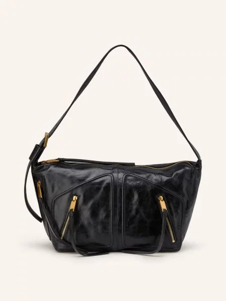 Allsaints Torba Na Ramię Jean Rey schwarz czarna