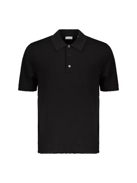 Koszulka polo Burberry czarna