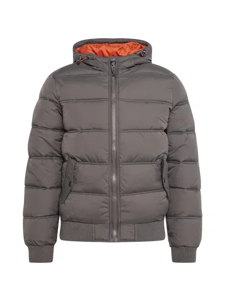 INDICODE JEANS Geacă de iarnă Adrian metalic gri