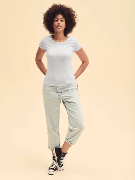 Тениска Fruit Of The Loom сиво