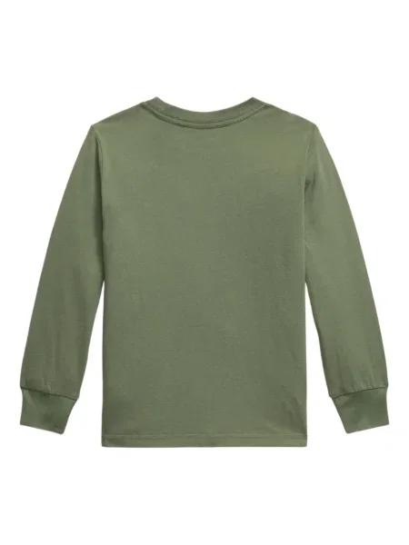 Koszulka polo dziecięca Polo Ralph Lauren zielona