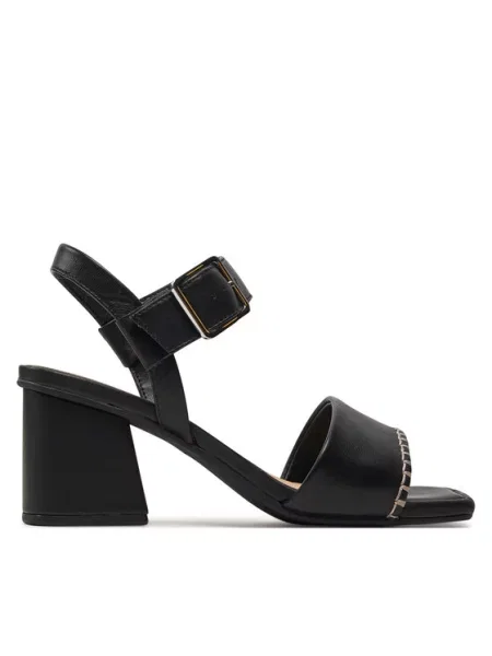Clarks Sandały Buckle czarny
