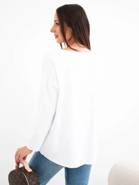 Bluza Kesi Włoski bijela