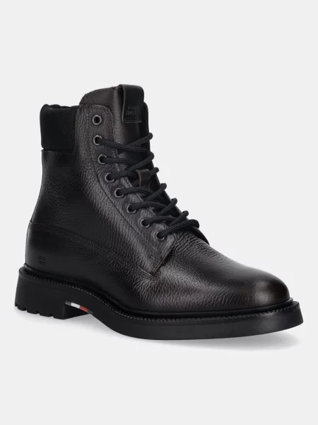 Kotníkové boty Tommy Hilfiger hnědé