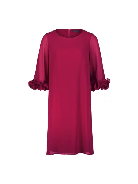 Sukienka koktajlowa z rękawem o dł. Vera Mont różowa