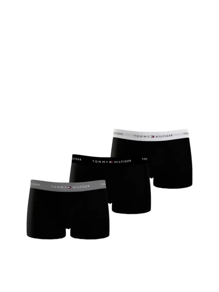 Boxeri Tommy Hilfiger cu autograf negru