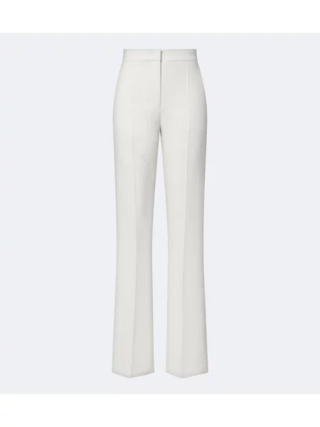 Pantaloni Max Mara elegante alb