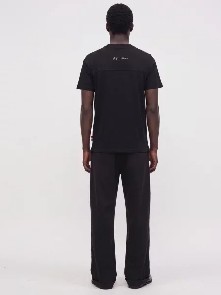 Carlo Colucci Tricou galben / gri negru