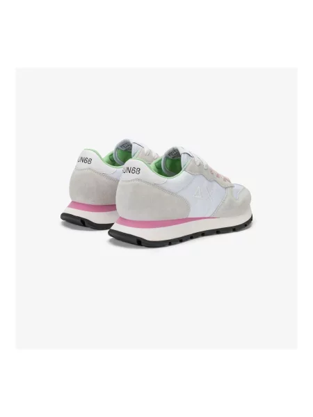 Pantofi Sun68 alb