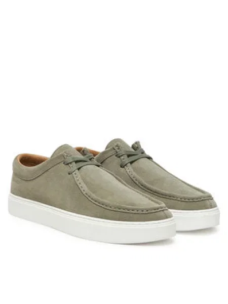 Calvin Klein Polobotky Hybrid Apron Laceup Su zelená