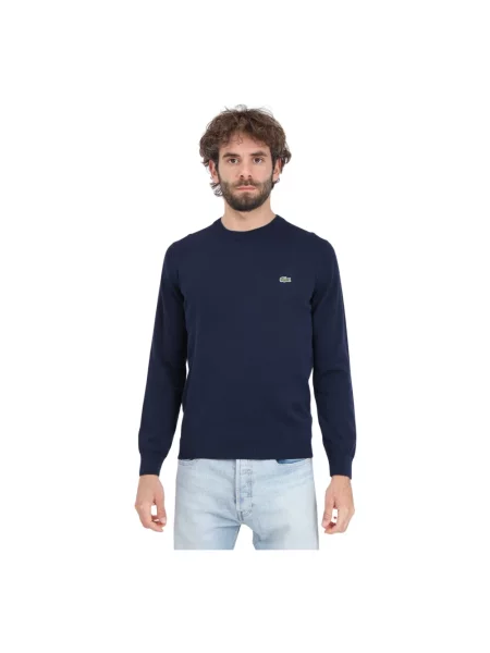 Sweter Lacoste niebieski