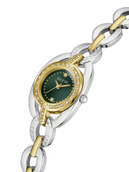 Ceas Guess cu autograf verde