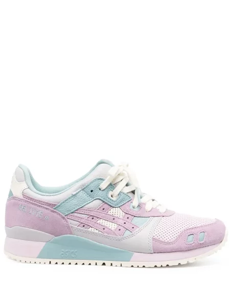 Sneakerși Asics cu șireturi din dantelă