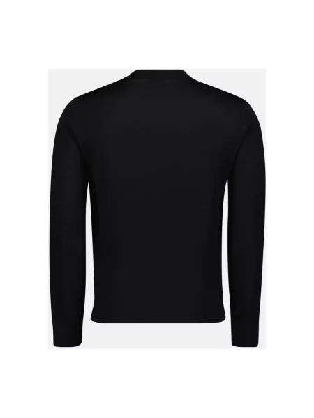Sweter Diesel wełniany czarny