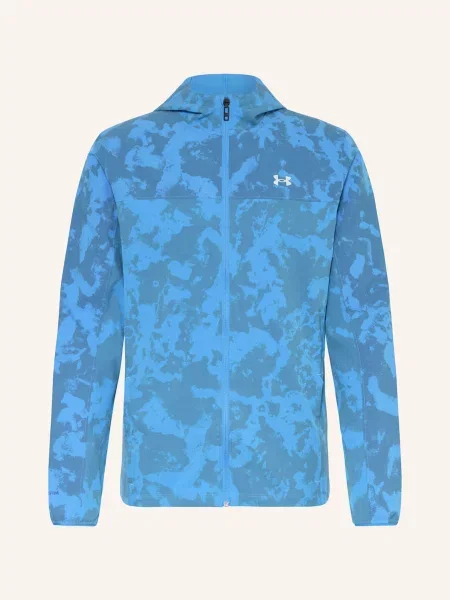 Under Armour Běžecká Bunda Ua Velociti Pro Storm modrá/ tmavě modrá
