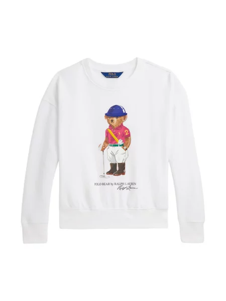 Детский свитшот Polo Ralph Lauren белый