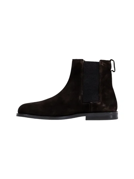Calvin Klein Ghete Jodhpur Ess Rubber Chelsea Su Maro negru