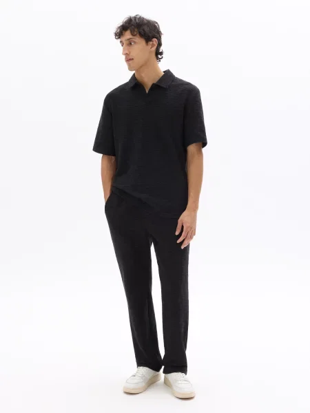 Polo majica Celio crna