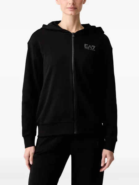 Trening Ea7 Emporio Armani cu imagine alergare negru