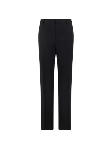 Pantaloni Alberta Ferretti cu talie înaltă negru
