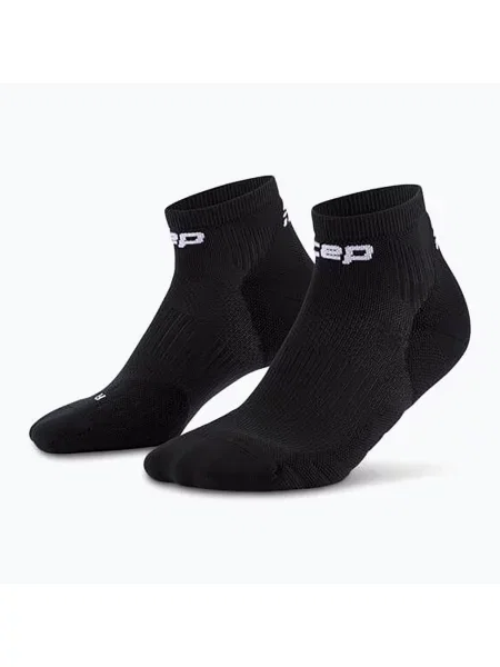 Kompresní ponožky CEP Run Low Cut black černé