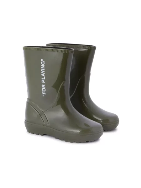 Botki dziecięce Off-white białe