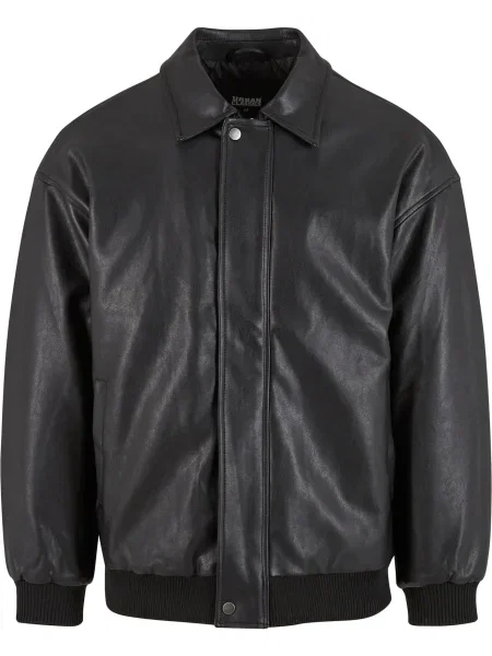 Urban Classics Geacă de primăvară-toamnă negru