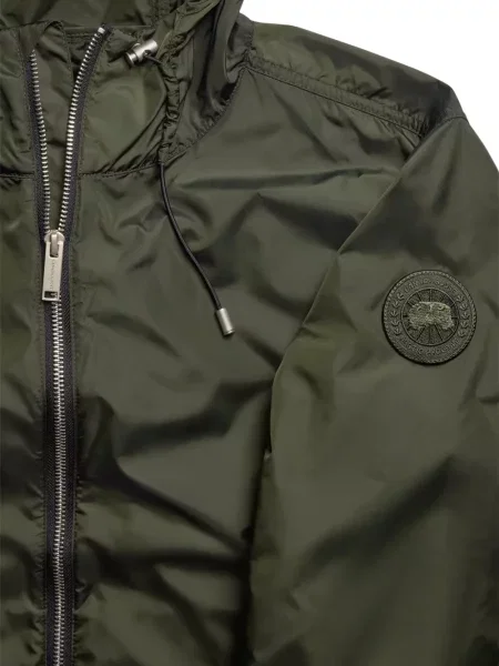 Geacă Canada Goose cu glugă verde